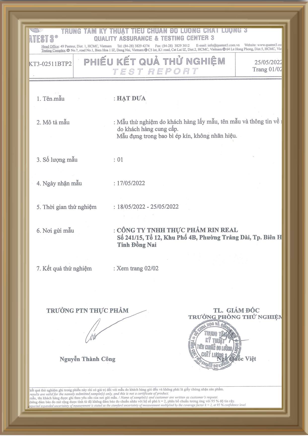 Hạt dưa rang sạch